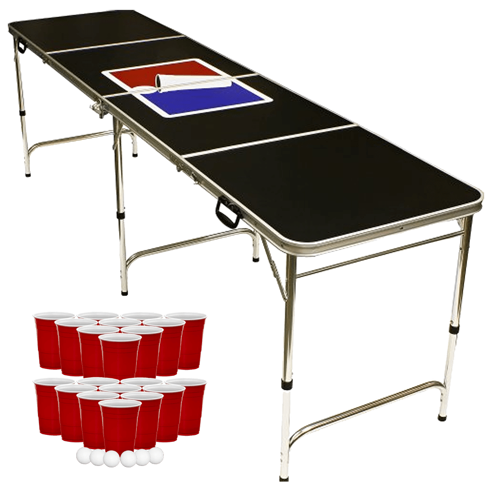 Dry Erase Portable Beer Pong Table –